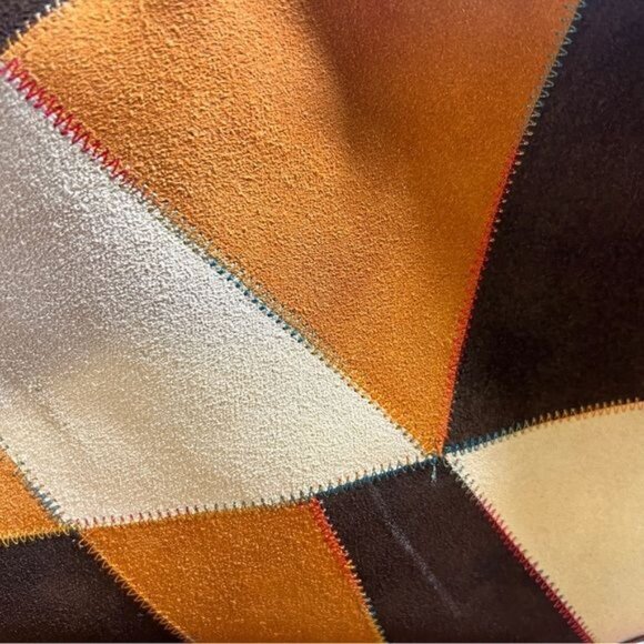 Handmade Vintage Geometric Vest With Toggles & Chain Closure - Picture 8 of 8